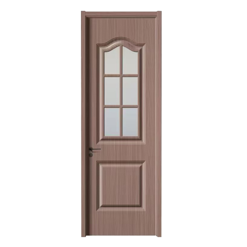 ক্লাসিক মার্জিত WPC গ্লাস দরজা